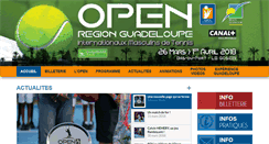 Desktop Screenshot of open-guadeloupe.com