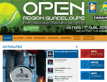 Tablet Screenshot of open-guadeloupe.com